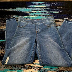 Spanx Twilight Rinse Jean-ish Ankle Leggings Size M NWOT